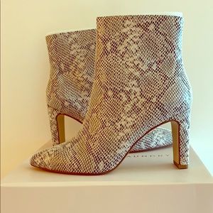 Animal print boots